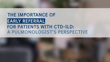 1.3. ILD Talks PPF in CTD-ILD: The importance of early referral for patient